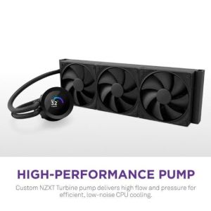 Система водяного охлаждения NZXT Kraken Plus RGB V2-360 mm AIO liquid cooler Black (RL-KR360-B2)