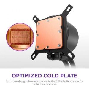 Система водяного охлаждения NZXT Kraken Plus V2 360mm AIO liquid cooler w/Displ (RL-KN360-B2)