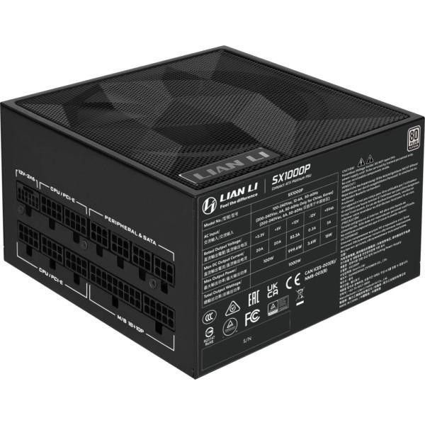 Блок питания 1000W Lian Li SX1000P Black (G9P.SX1000P.B000.EU) фото №3