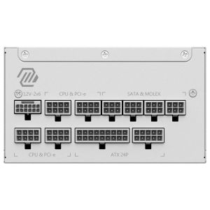Блок питания MSI MAG A1000GL PCIE5 White 1000W