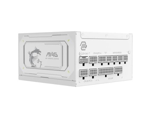 Блок питания MSI MAG A1000GL PCIE5 White 1000W фото №2