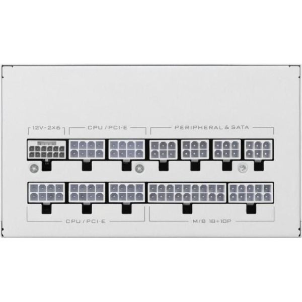 Блок питания 1200W Lian Li SX1200P White (G9P.SX1200P.W000.EU) фото №3