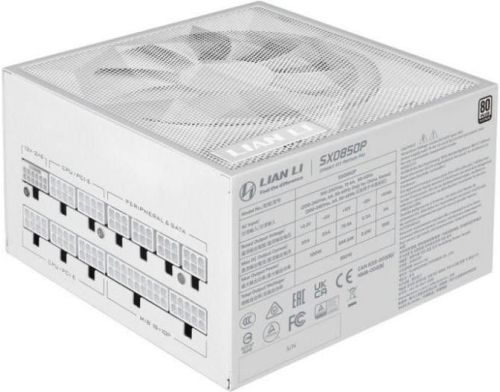 Блок питания 850W Lian Li SX0850P White (G9P.SX0850P.W000.EU) фото №2