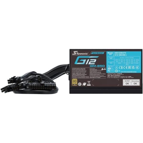Блок питания 850W Seasonic G12 (G12 GM-850) фото №3