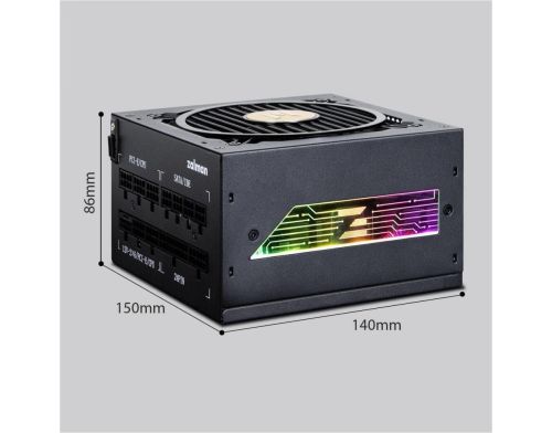 Блок питания 850W Zalman Teramax 2 View (ZM850-TMX2VIE) фото №3