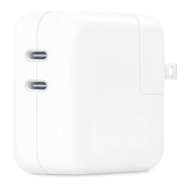Apple 35W Dual USB-C Port Power Adapter (MNWP3) фото №2