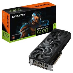 Видеокарта GIGABYTE GeForce RTX 5070 Ti WINDFORCE SFF 16G (GV-N507TWF3-16GD)