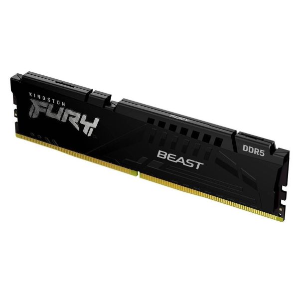 Оперативная память DDR5 16 Gb (5600 MHz) Kingston Fury Beast Black (KF556C40BB-16) фото №3