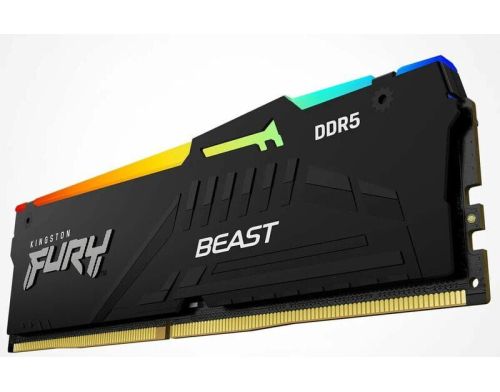 Оперативная память DDR5 16 Gb (5600 MHz) Kingston Fury Beast EXPO Black (KF556C36BBE-16) фото №3