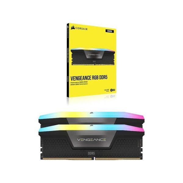 Оперативная память Corsair 32 GB (2x16GB) DDR5 6000 MHz Vengeance RGB AMD EXPO (CMH32GX5M2E6000Z36) фото №3