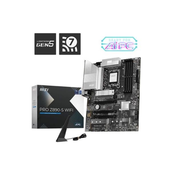 Материнcкая плата MSI PRO Z890-S WIFI (911-7E54-001) фото №3