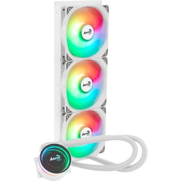 Система водяного охлаждения AeroCool Oasis L360 White (ACLA-OA36117.21) фото №3