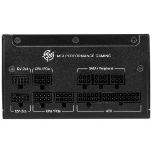 Блок питания 1000W MSI MPG A1000GS PCIE5