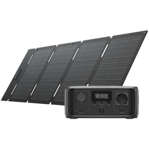 Зарядная станция EcoFlow RIVER 3 UPS with Solar Panel 45w (EF-PR705-UPS-B-45W-EU)