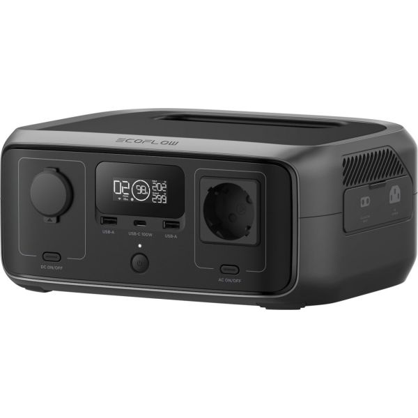 Зарядная станция EcoFlow RIVER 3 UPS with Solar Panel 45w (EF-PR705-UPS-B-45W-EU) фото №3