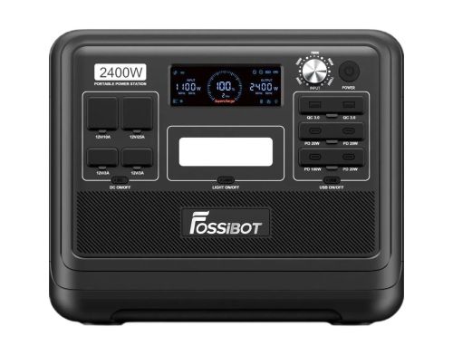 Зарядна станція Fossibot F2400 Black фото №2