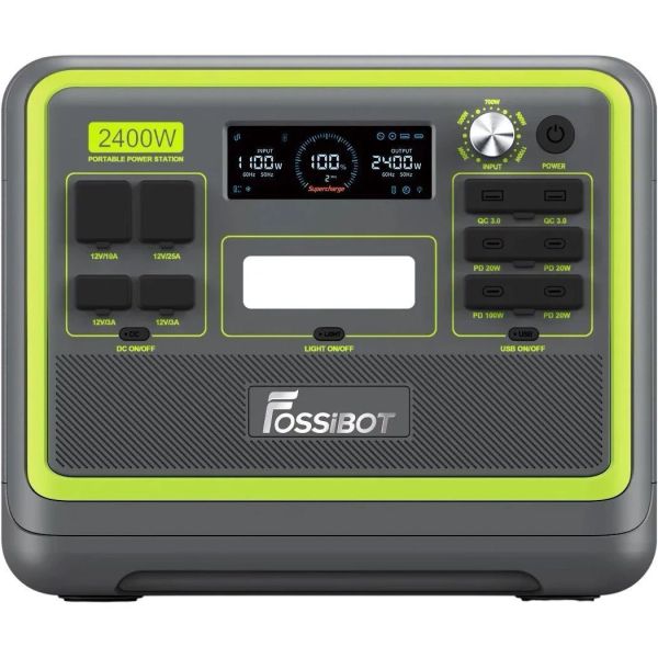 Зарядна станція Fossibot F2400 Green фото №3