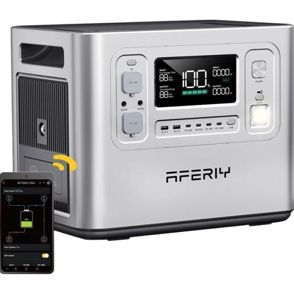 Зарядна станція Aferiy AF-P210 Silver фото №2
