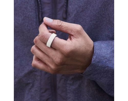 Смарт-кільце Oura Ring 4 Ceramic Cloud Size 7 (JZ90-57460-07) фото №3