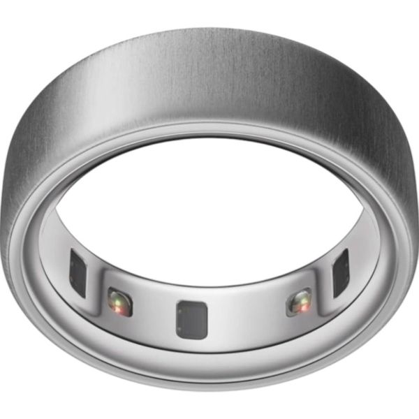 Смарт-кільце Oura Ring 4 Brushed Silver Size 9 (JZ90-54220-09) фото №2