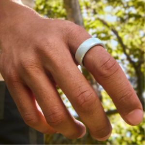 Смарт-кольцо Oura Ring 4 Ceramic Tide Size 6 (JZ90-57461-06)