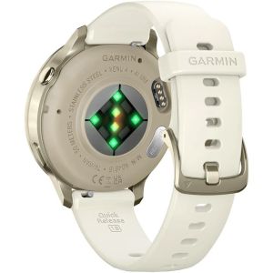 Смарт-часы Garmin Venu 4 41 mm Lunar Gold with Bone Silicone Band (010-03013-00)