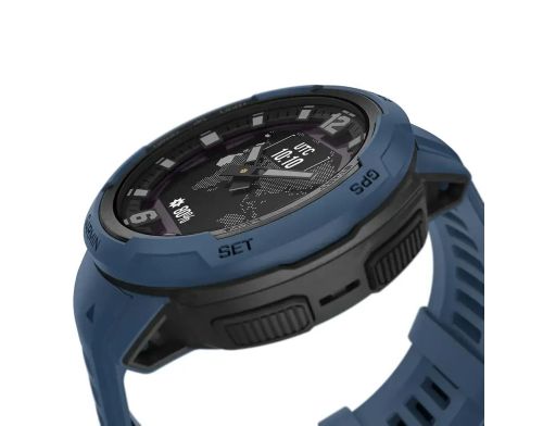 Смарт-часы Garmin Instinct Crossover Solar Tidal Blue (010-02730-12/02) фото №2