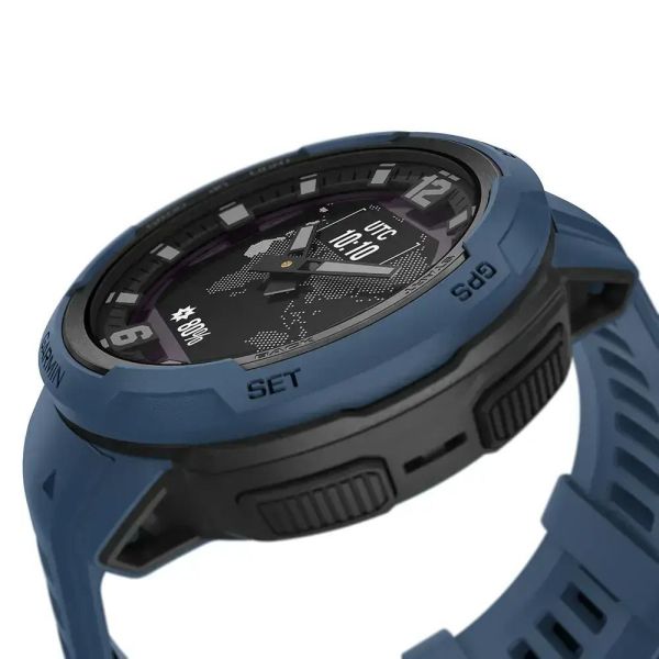 Смарт-часы Garmin Instinct Crossover Solar Tidal Blue (010-02730-12/02) фото №2