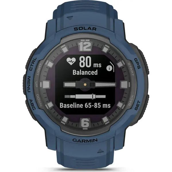 Смарт-часы Garmin Instinct Crossover Solar Tidal Blue (010-02730-12/02) фото №3