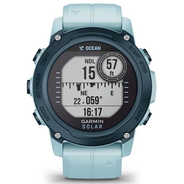 Смарт-часы Garmin Descent G1 Solar Ocean Edition Azure (010-02604-04) фото №2
