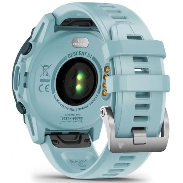 Смарт-часы Garmin Descent G1 Solar Ocean Edition Azure (010-02604-04) фото №3