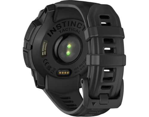 Смарт-часы Garmin Instinct 3 45mm Solar Tactical Edition Black with Black Band (010-02934-50/90) фото №2