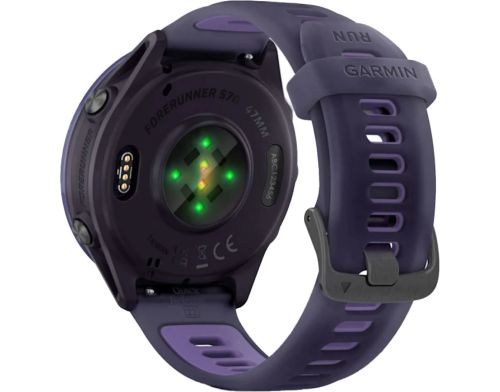 Смарт-часы Garmin Forerunner 570 47mm Indigo Aluminium w. Translucent Imperial Purple/Indigo Band (010-02971-02) фото №3