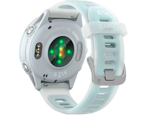 Смарт-часы Garmin Forerunner 570 42mm Cloud Blue Aluminum w. Translucent Whitestone/Cloud Blue Band (010-02970-01) фото №2