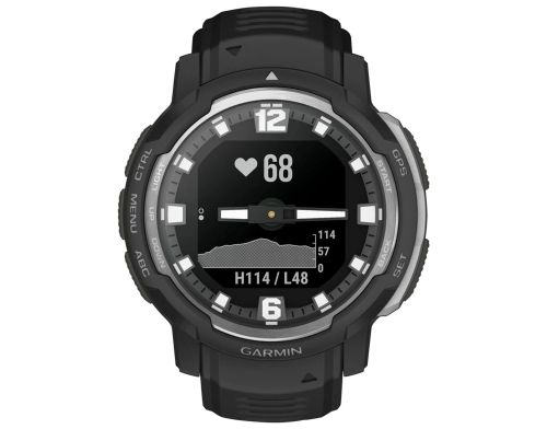 Смарт-годинник Garmin Instinct Crossover - Standard Edition Black (010-02730-13/03) фото №3