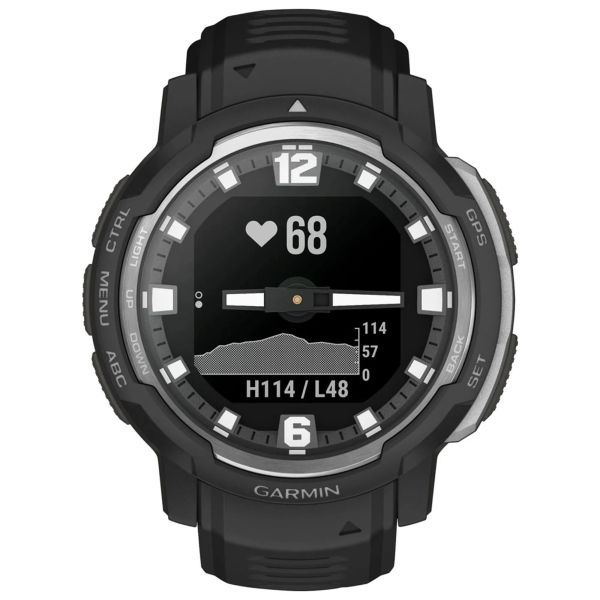 Смарт-годинник Garmin Instinct Crossover - Standard Edition Black (010-02730-13/03) фото №3