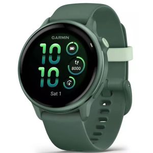 Смарт-часы Garmin Vivoactive 6 Metallic Jasper Green with Jasper Green Band (010-02985-02/42)