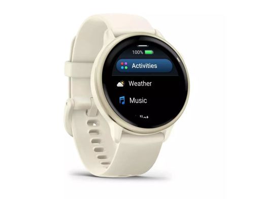 Смарт-часы Garmin Vivoactive 6 Lunar Gold with Bone Band (010-02985-01) фото №3