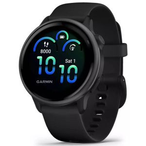 Смарт-часы Garmin Vivoactive 6 Slate with Black Band (010-02985-00/40)