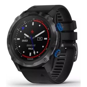Смарт-часы Garmin Descent Mk2i Titanium Carbon Gray DLC with Black Band (010-02132-01/11)