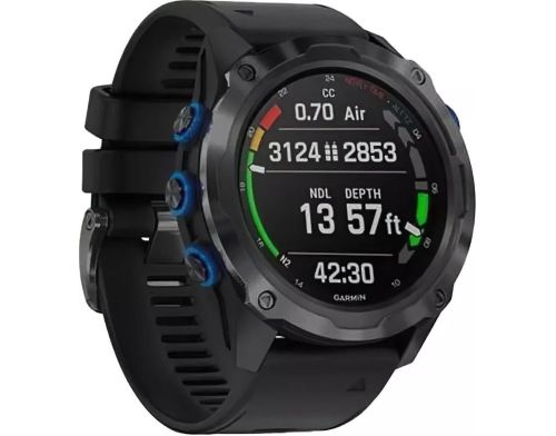 Смарт-часы Garmin Descent Mk2i Titanium Carbon Gray DLC with Black Band (010-02132-01/11) фото №3