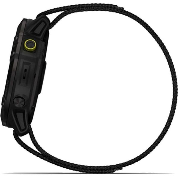 Смарт-часы Garmin Enduro Carbon Gray Titanium with Black UltraFit Nylon Strap (010-02408-01/11) фото №2