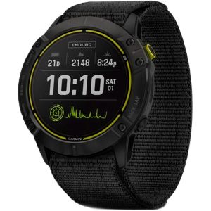 Смарт-часы Garmin Enduro Carbon Gray Titanium with Black UltraFit Nylon Strap (010-02408-01/11)