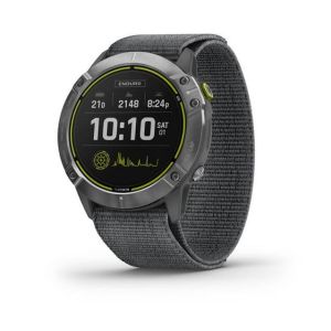Смарт-часы Garmin Enduro Steel with Gray UltraFit Nylon Strap (010-02408-00/10)