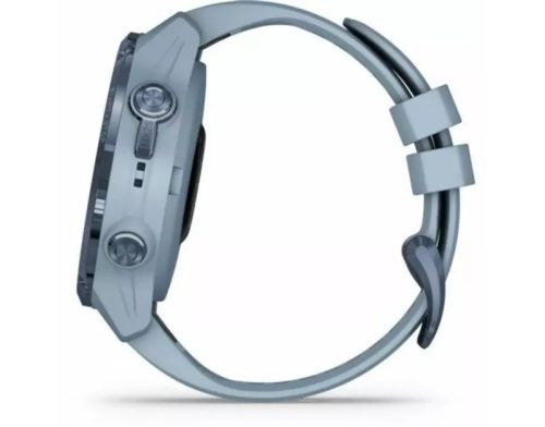 Смарт-часы Garmin Descent Mk2S Mineral Blue with Sea Foam Silicone Band (010-02403-07) фото №2