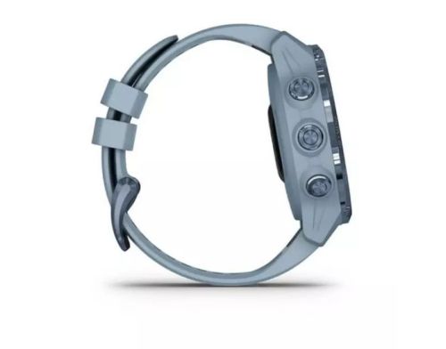 Смарт-часы Garmin Descent Mk2S Mineral Blue with Sea Foam Silicone Band (010-02403-07) фото №3