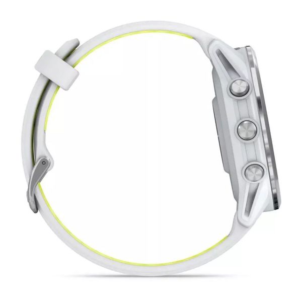 Смарт-часы Garmin Forerunner 970 Titanium w. Whitestone Case and Whitestone/T. Amp Yellow Band (010-02969-01/11/61) фото №2