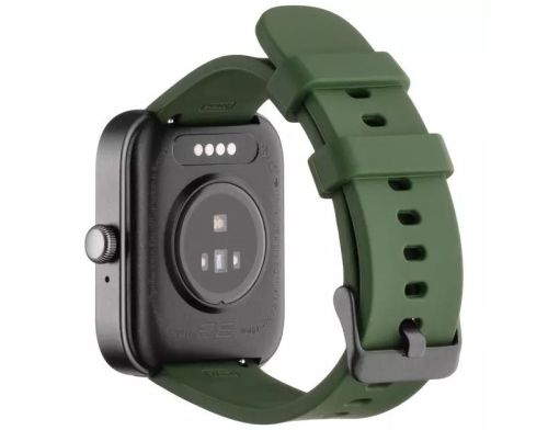 Смарт-часы 2E Alpha SQ Music Edition 46mm Black-Green (2E-CWW40BKGN) фото №3