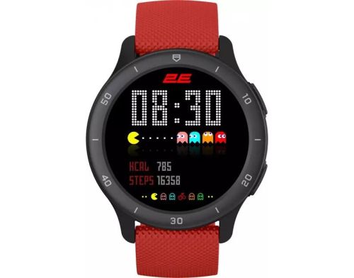 Смарт-часы 2E Motion GT2 47mm Black-Red (2E-CWW21BKRD) фото №2