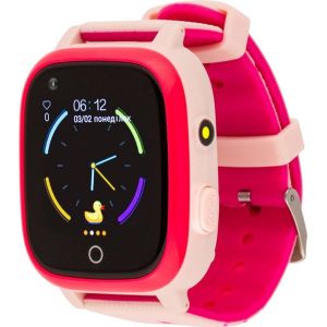 Смарт-часы AmiGo GO005 4G WIFI Thermometer Pink UA